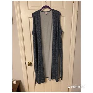 Duster vest, LuLaRoe xl